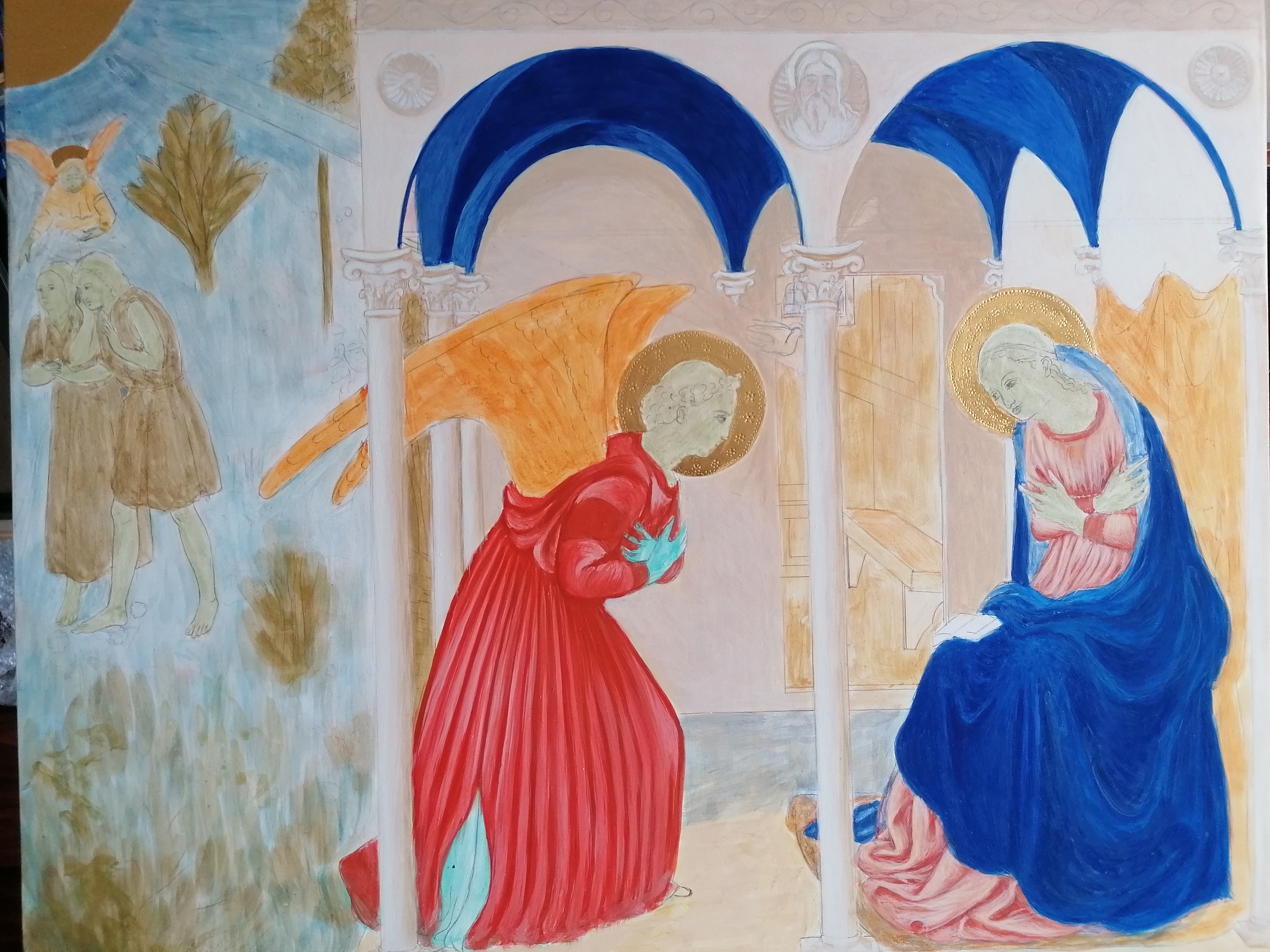 Zwiastowanie wg Fra Angelico